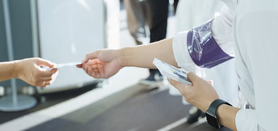 ポストカード配布