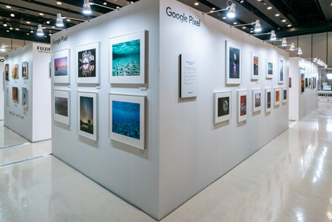 ホールA　協賛団体ブース