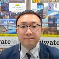 岩手県 政策企画部 広聴広報課 主事　金田一 勉 氏