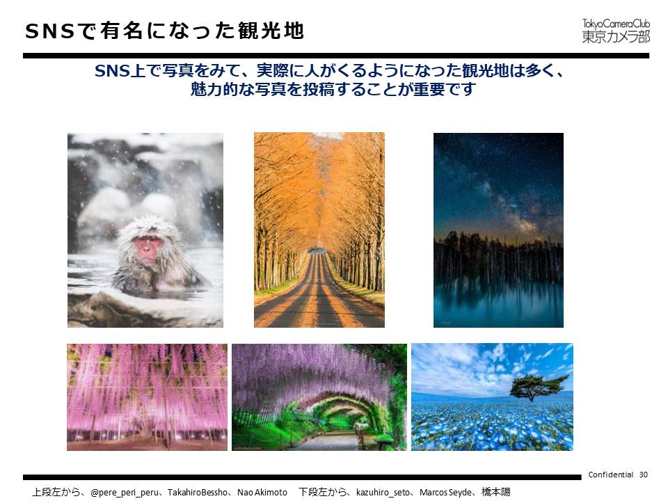 SNSで有名になった観光地