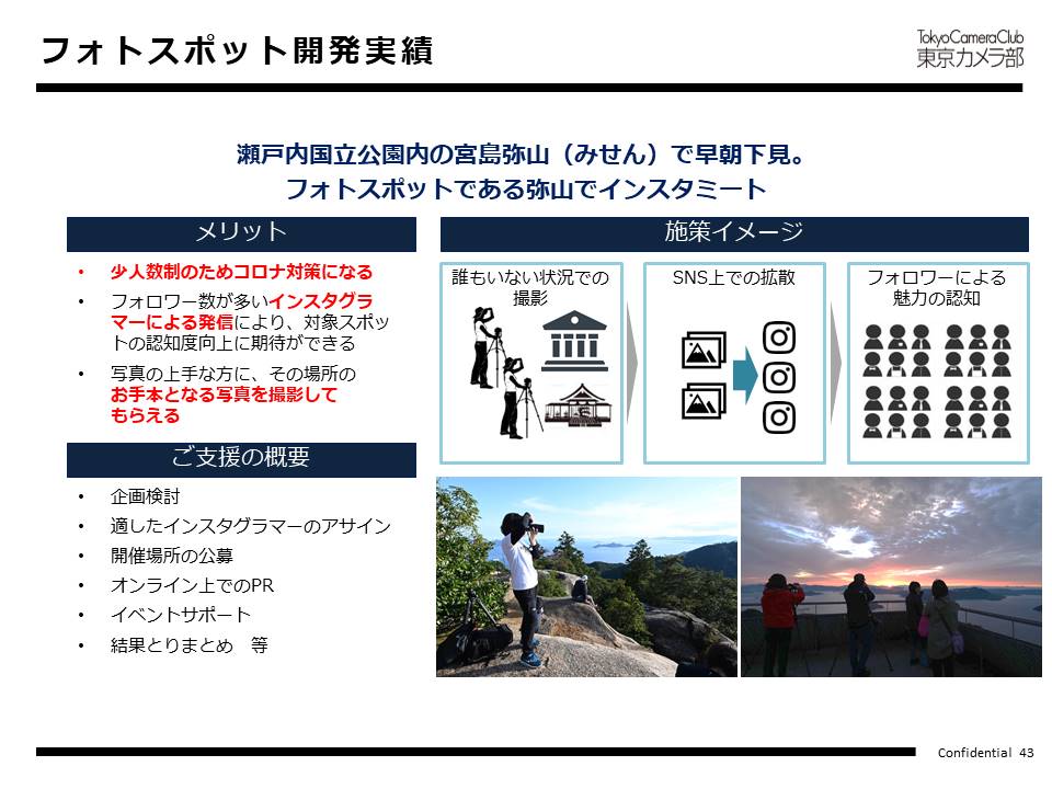 フォトスポット開発実績