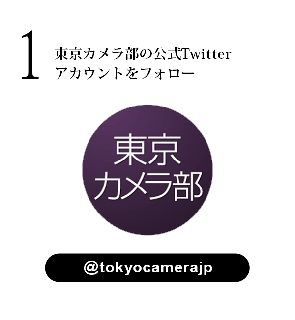 東京カメラ部Twitterアカウントをフォロー