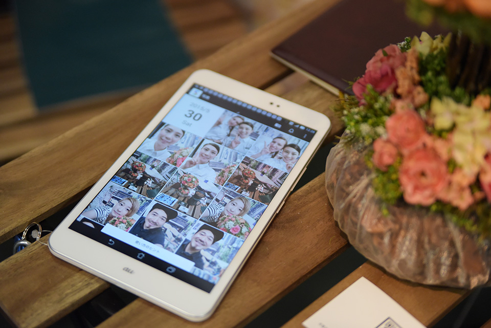 東京カメラ部2015写真展 カシオ計算機 ブースレポート 「EXILIM 自分撮り Cafe」