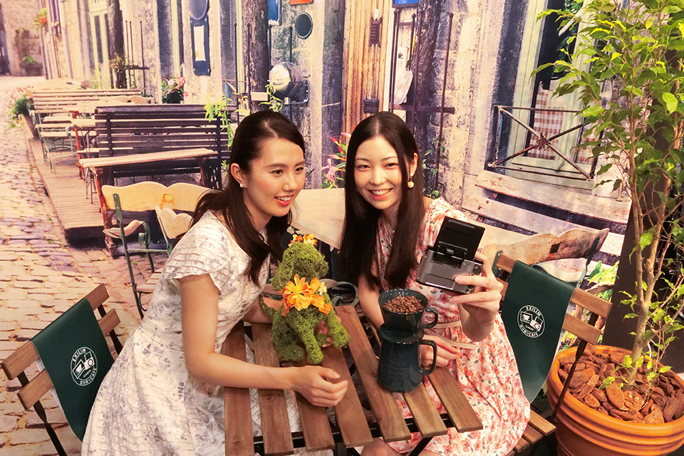 東京カメラ部2015写真展 カシオ計算機 ブースレポート 「EXILIM 自分撮り Cafe」