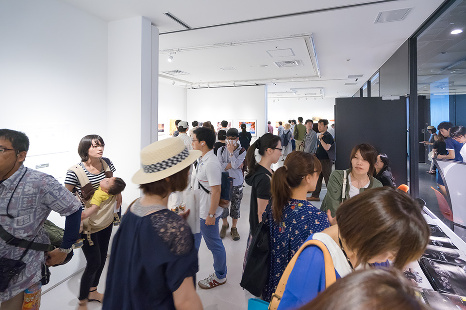 写真展の様子：東京カメラ部2015写真展