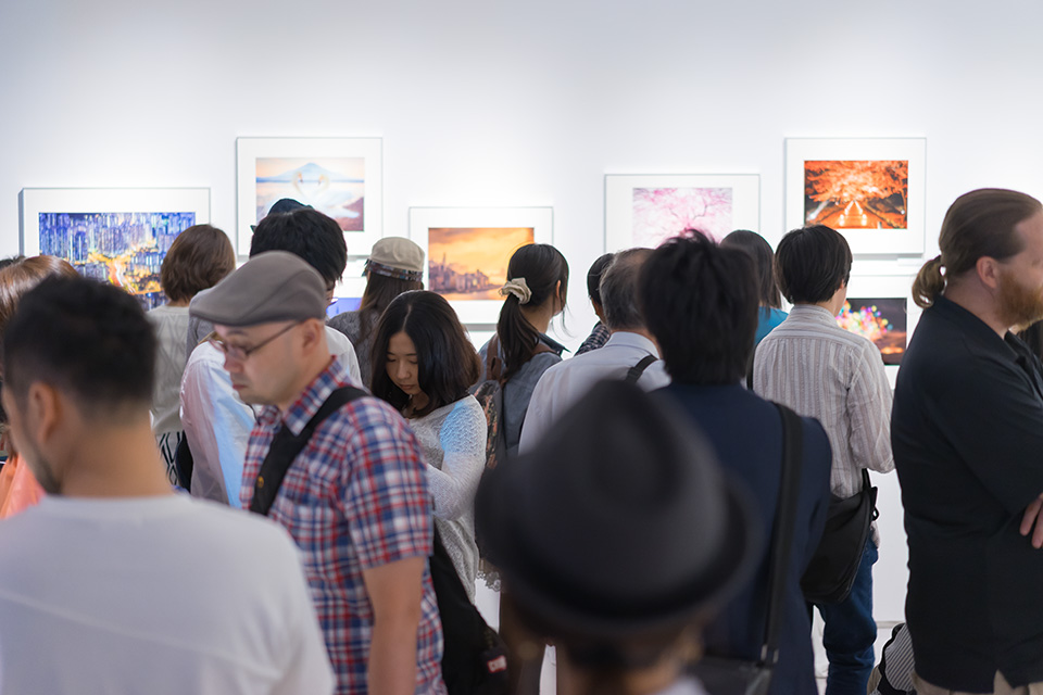 写真展の様子：東京カメラ部2015写真展