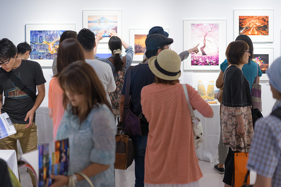 写真展の様子：東京カメラ部2015写真展