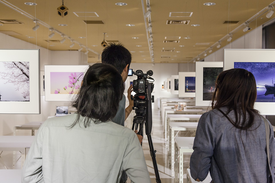 写真展の様子：東京カメラ部2015写真展