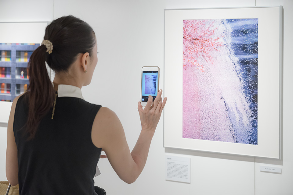 写真展の様子：東京カメラ部2015写真展