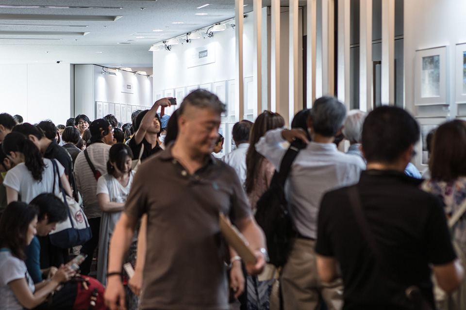 写真展の様子：東京カメラ部2015写真展