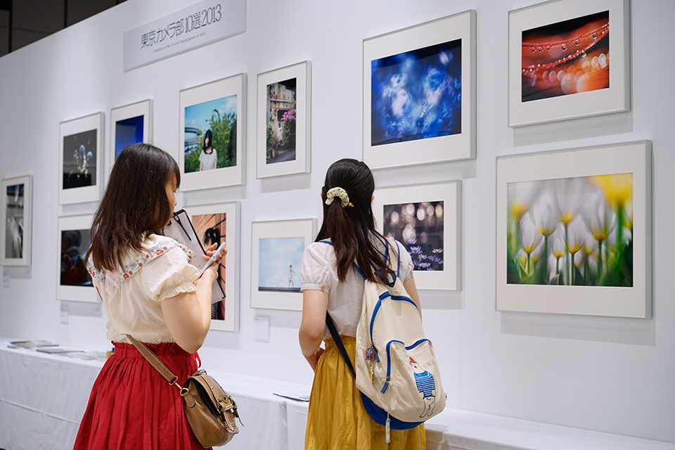 写真展の様子：東京カメラ部2015写真展