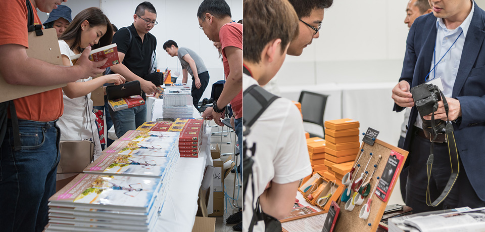 写真展の様子：東京カメラ部2015写真展