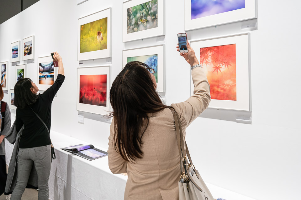写真展の様子：東京カメラ部2018写真展