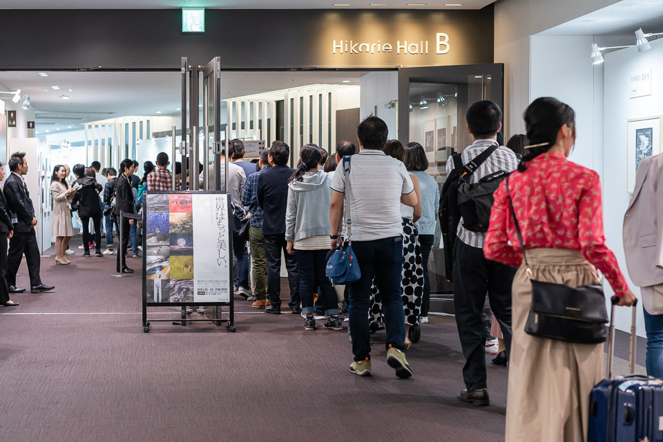 写真展の様子：東京カメラ部2018写真展