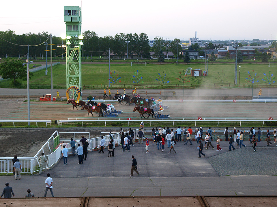 北海道 帯広市(ばんえい十勝)：カメラマン 山岸伸、帯広市副市長 田中敬二、東京カメラ部運営「ばんえい競馬」｜東京カメラ部2019写真展