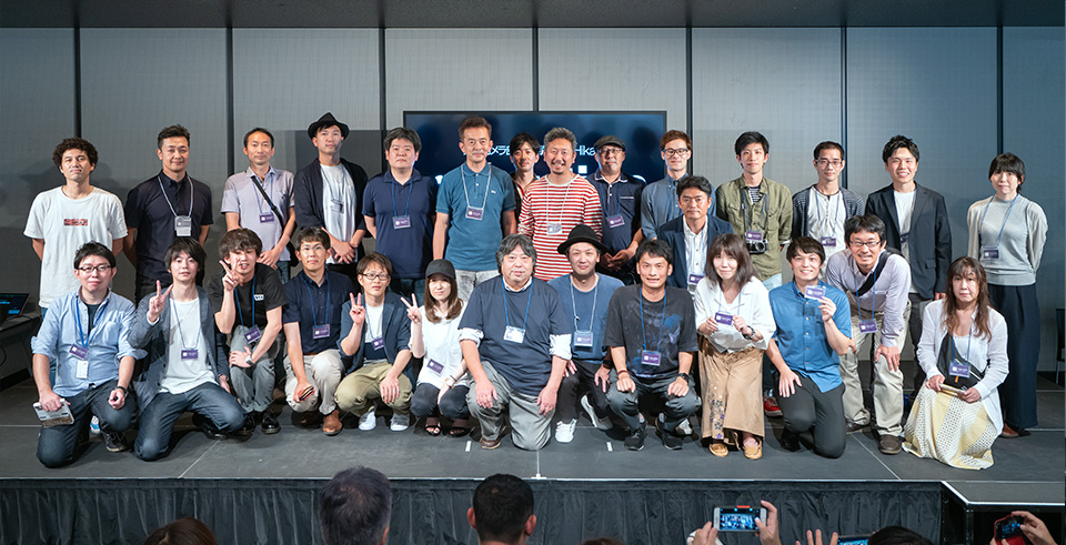 レセプションの様子：東京カメラ部2019写真展