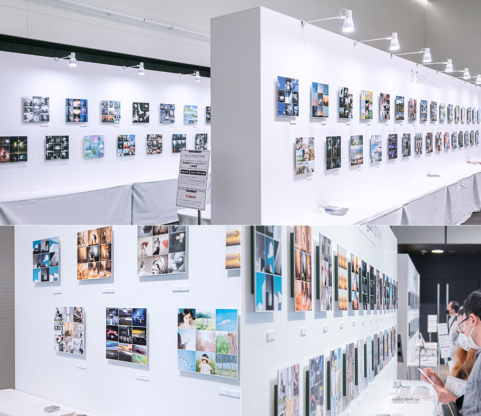 東京カメラ部2022写真展での展示風景