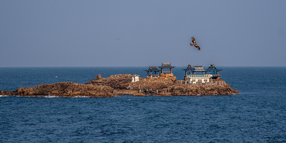「御待岬と日和山海岸の浮島」の作品