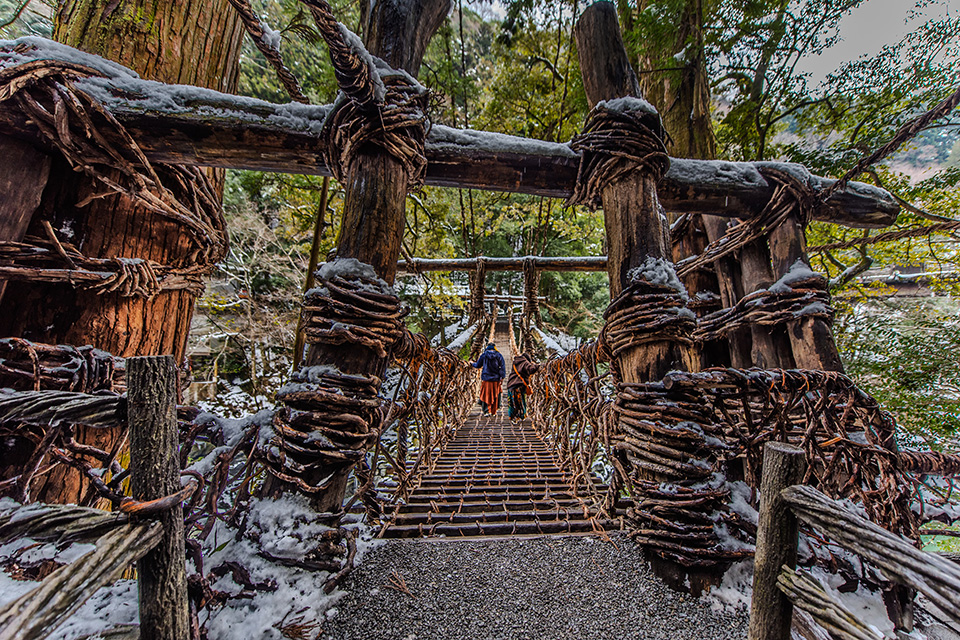 「祖谷のかずら橋」の作品