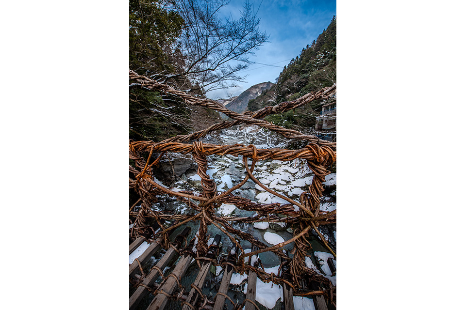 「祖谷のかずら橋」の作品